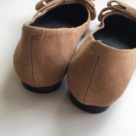 Jeffrey Campbell Ruston Bow Suede Flats - Picture 6 of 7